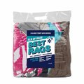 Monarch Bath Towel Size Terry Wipers - COLORED 10 lb bag N-C57F-10BG